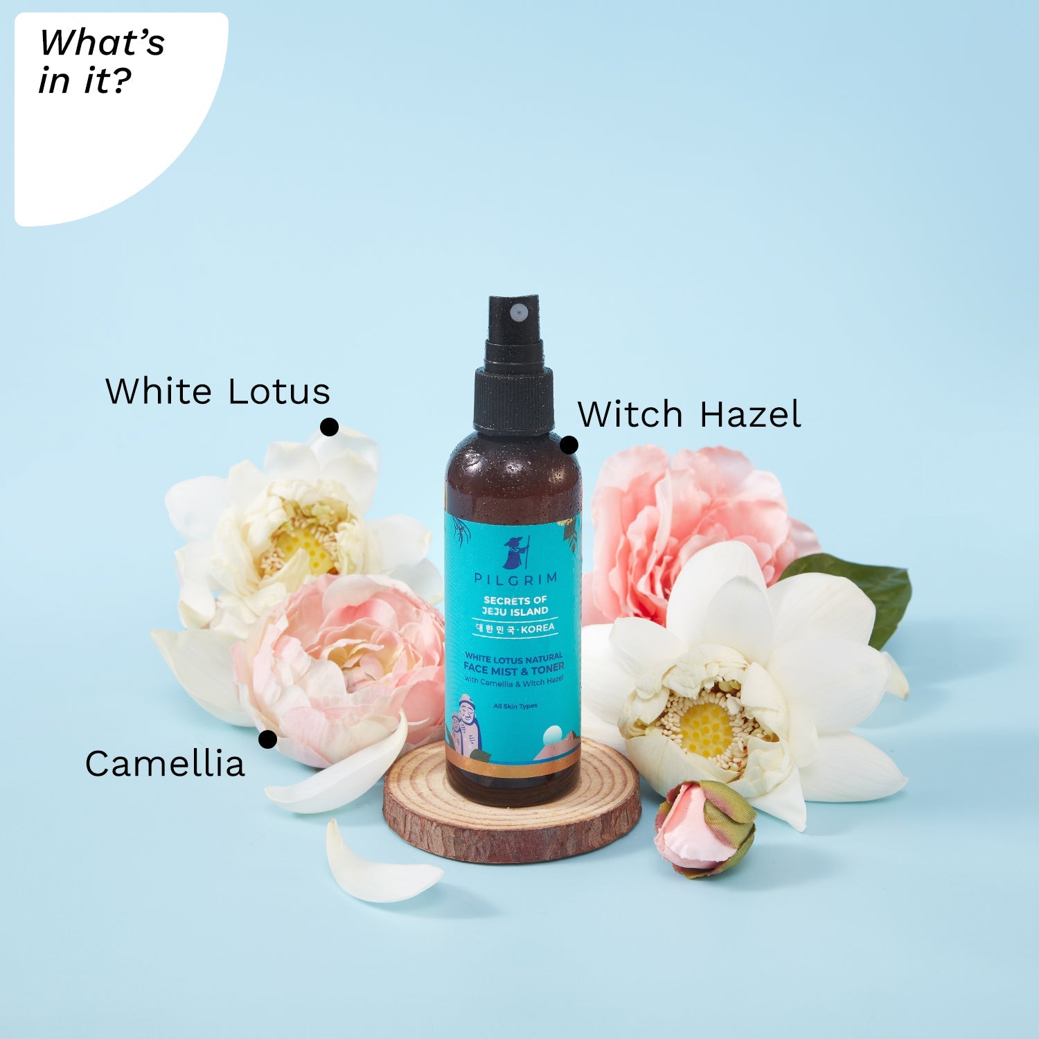 WHITE LOTUS FACE MIST & TONER - Whats In it