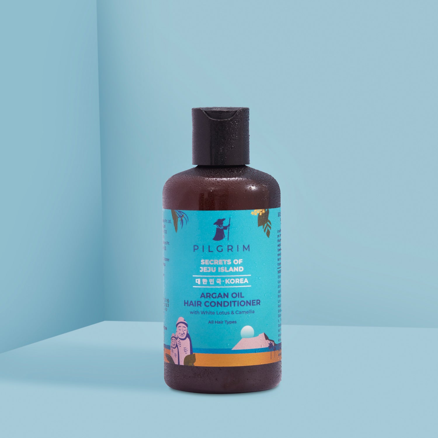 Argan Oil Hair Conditioner with White Lotus & Camellia,Discover Healthy,Bouncy and Shiny Hair,Deep Moisturisation & Nourishment All Hair Types 200ml - Image