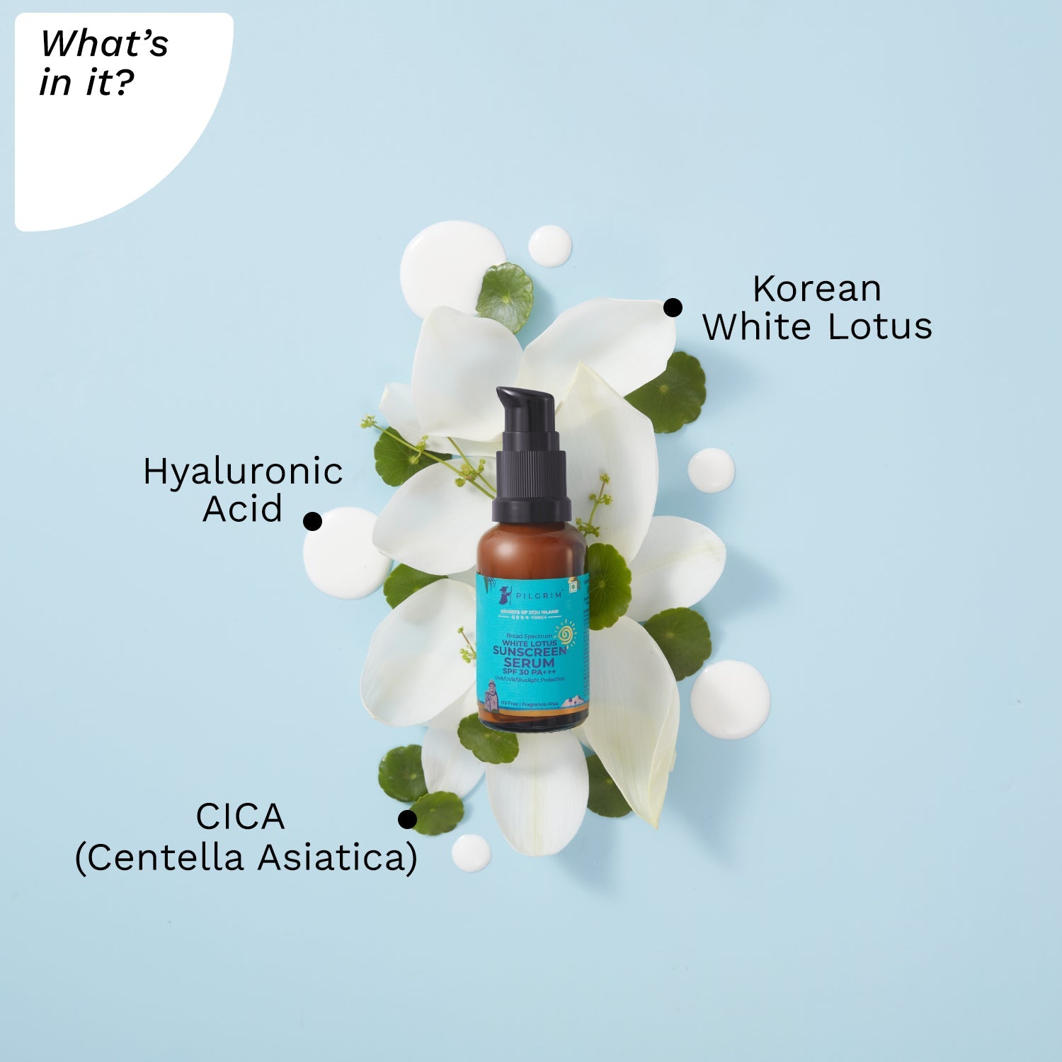 White Lotus Face Cream with SPF 30 | White Lotus Day cream for daily use | Face cream for dry skin, sensitive skin & oily skin 100g - What&