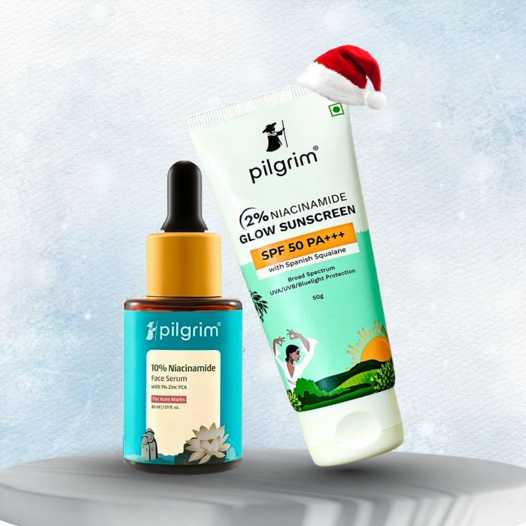 Niacinamide Glow Gel Sunscreen & Face Serum Combo