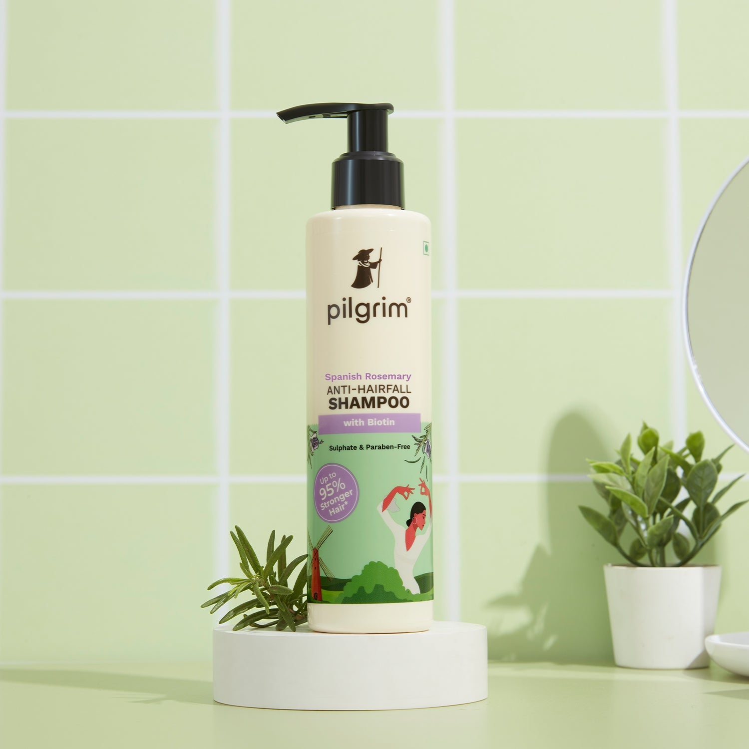 Spanish Rosemary ANTI-HAIRFALL
SHAMPOO
-Image