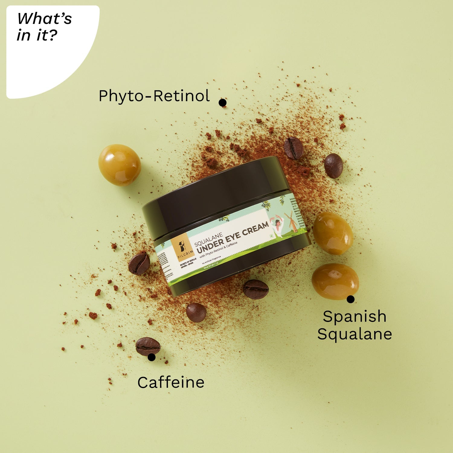 Squalane UNDER EYE CREAM -What&