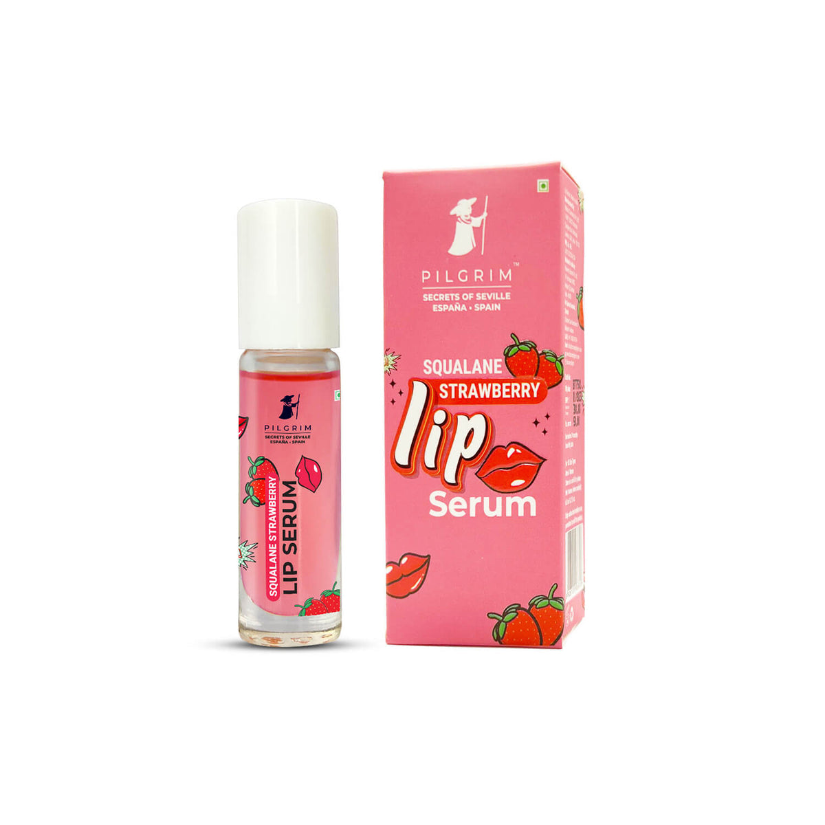 Squalane Strawberry LIP SERUM -Image