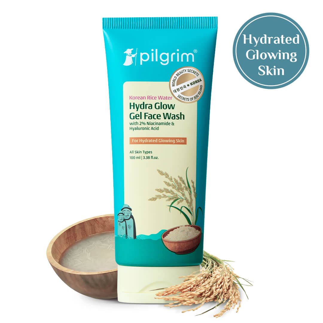 Korean Rice Water Hydra Glow Gel Face Wash 100ml