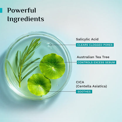Australian Tea Tree Oil-Balance Gel Face Wash