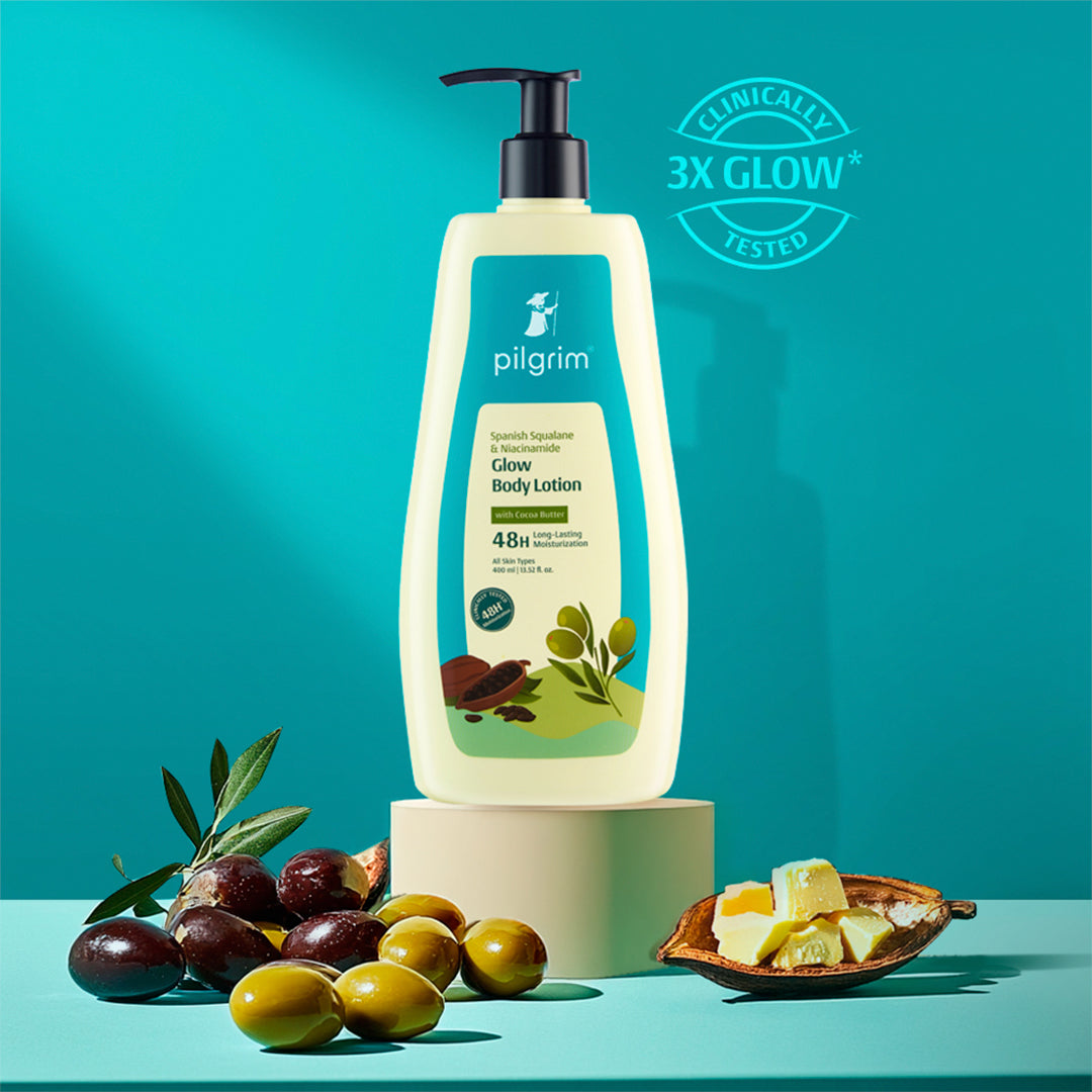 SPANISH SQUALANE &amp; NIACINAMIDE GLOW BODY LOTION 400ml