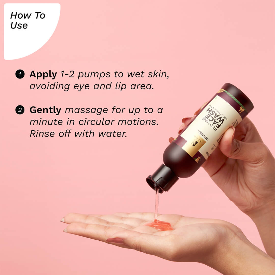 Red Vine Face Wash 100ml