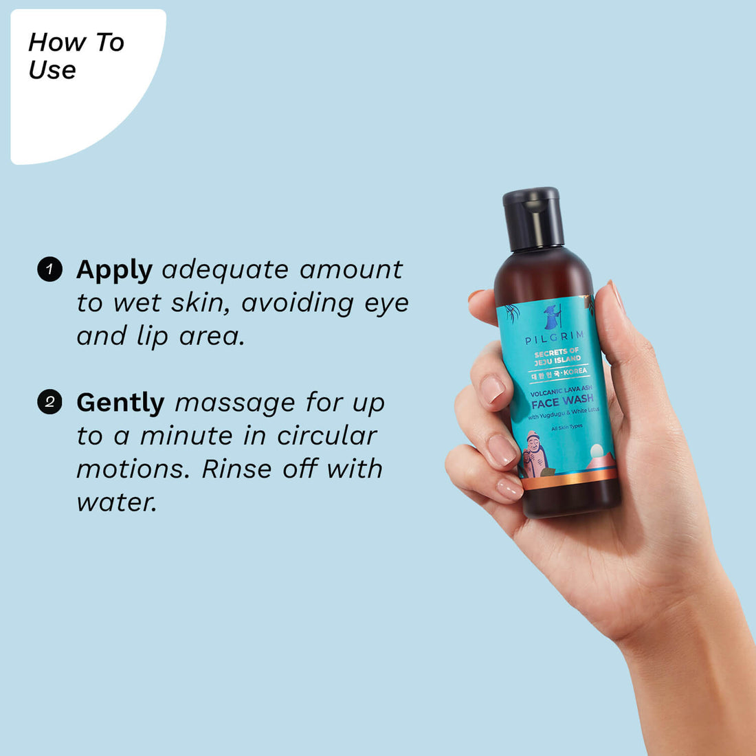 Volcanic Lava Ash Face Wash 100ml