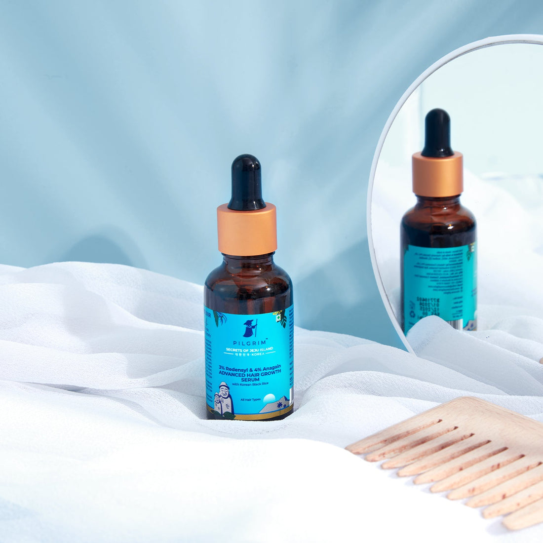 Advanced Hair Growth Serum (30ml) with Redensyl 3% + Anagain 4% with Natural Ingredients, Controls Hair Fall, Stimulates Hair Growth, Increase Hair Density | Hair Growth Serum 30ml - Image