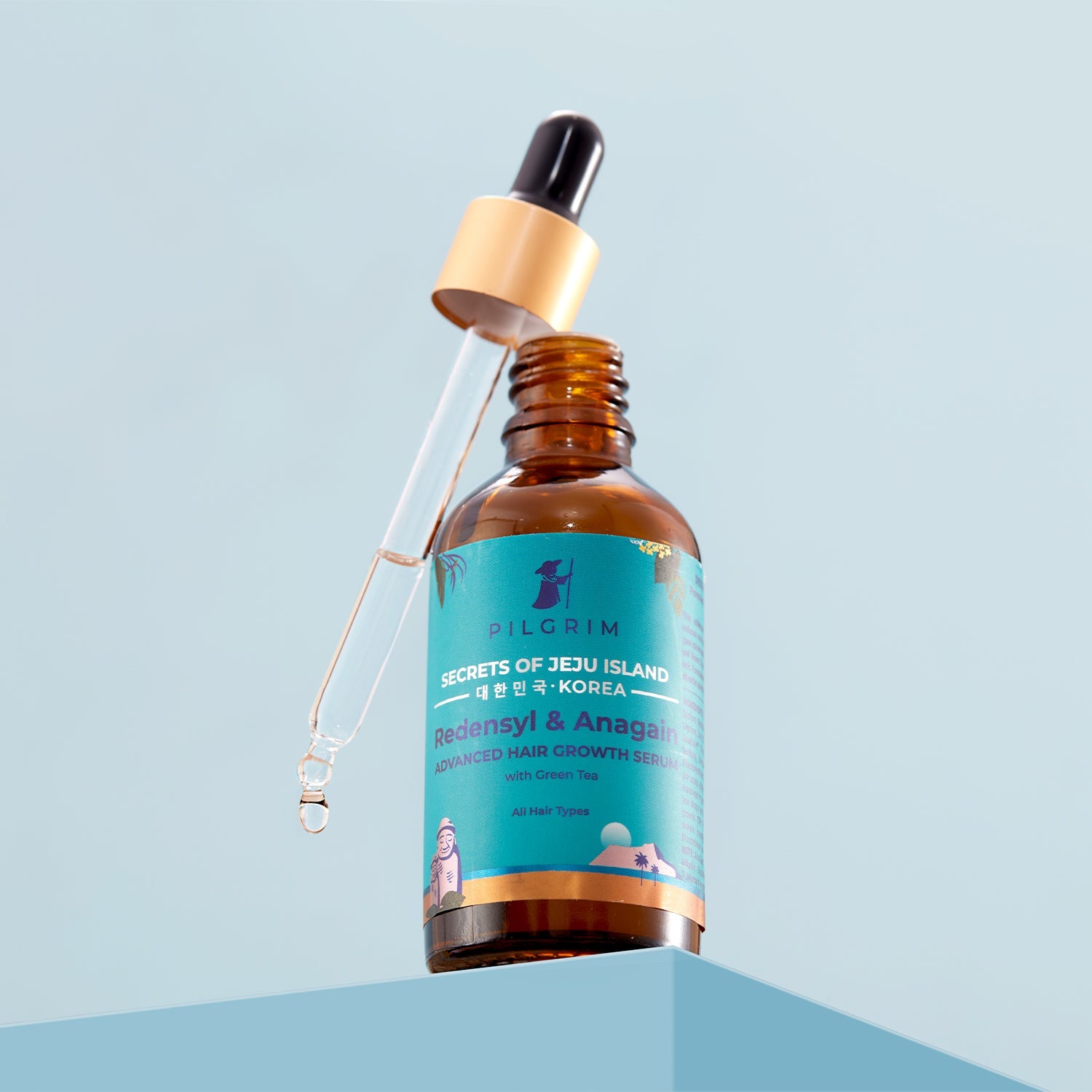 Advanced Hair Growth Serum (50ml) with Redensyl 3% + Anagain 4% with Natural Ingredients, Controls Hair Fall, Stimulates Hair Growth, Increase Hair Density | Hair Growth Serum 50ml - Image