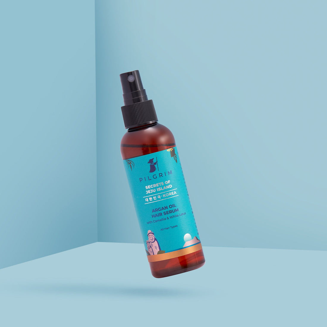  Argan Oil Hair Serum For Dry Frizzy Hair, Hair Smoothing, Smoothing &amp; Control Of Frizzy/Dry Hair, Instant Shine, Smoothness &amp; Soft Hair, Anti Frizz, 100 Ml. - Image