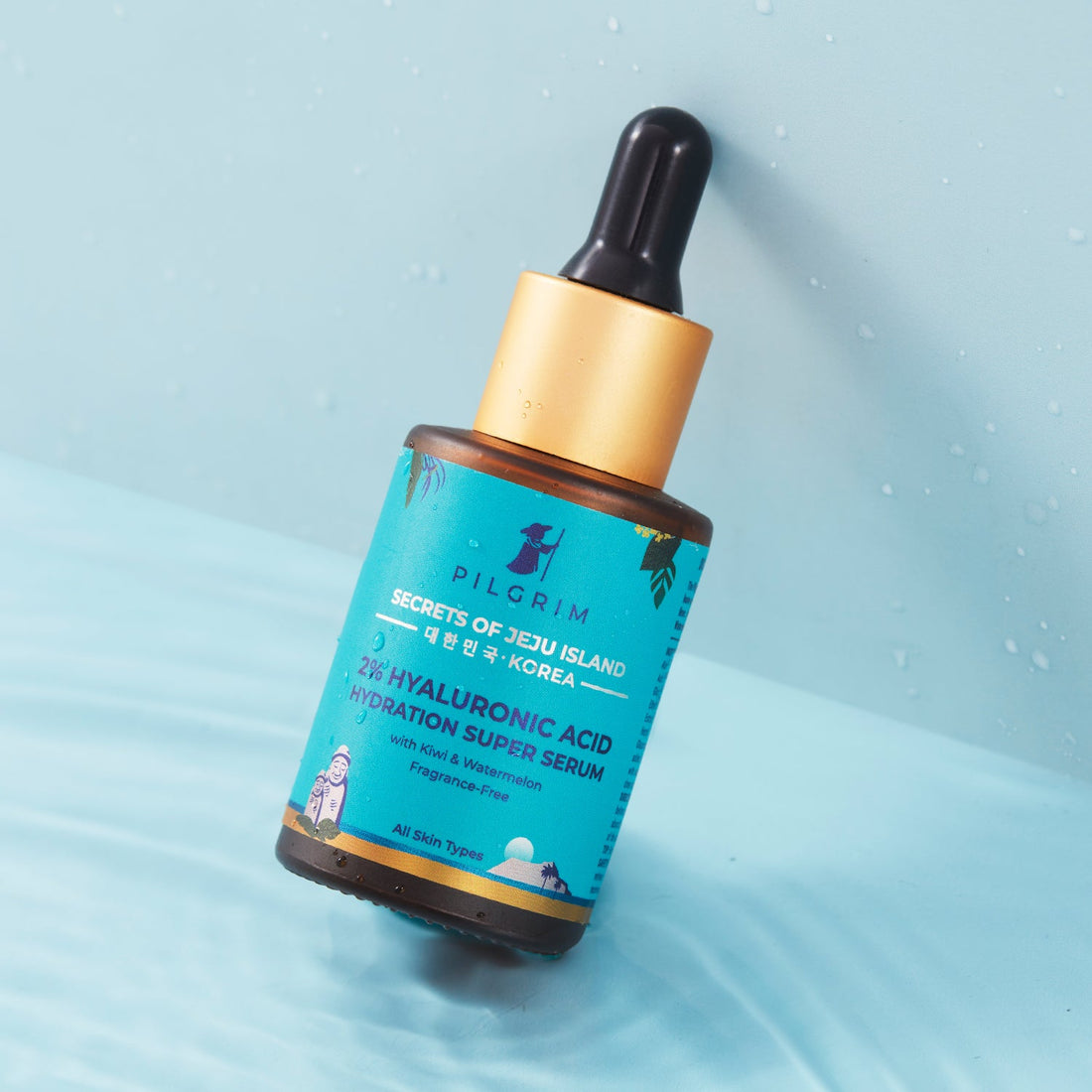 Deep Hydration Serum with 2% Hyaluronic Acid Hydration Super Serum With Kiwi Extracts 30ml - Image