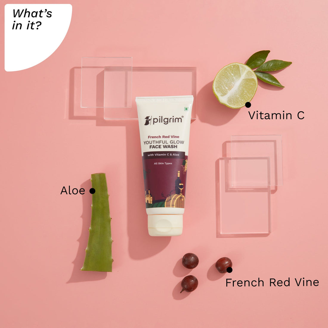 RED VINE FACE WASH - What&
