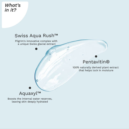 SWISS AQUA RUSH™HYDRATING FACE WASH, REFRESHES SKIN &amp; RESTORES HYDRATION, 100ml- What&