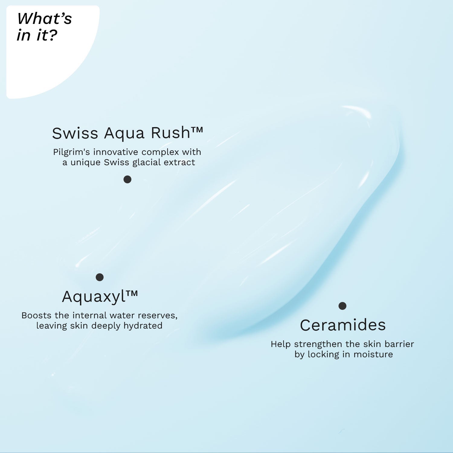 SWISS AQUA RUSH™ OVERNIGHT HYDRATING CREAM, OVERNIGHT INTENSE HYDRATION, FORTIFIES SKIN BARRIER, 50g- What&