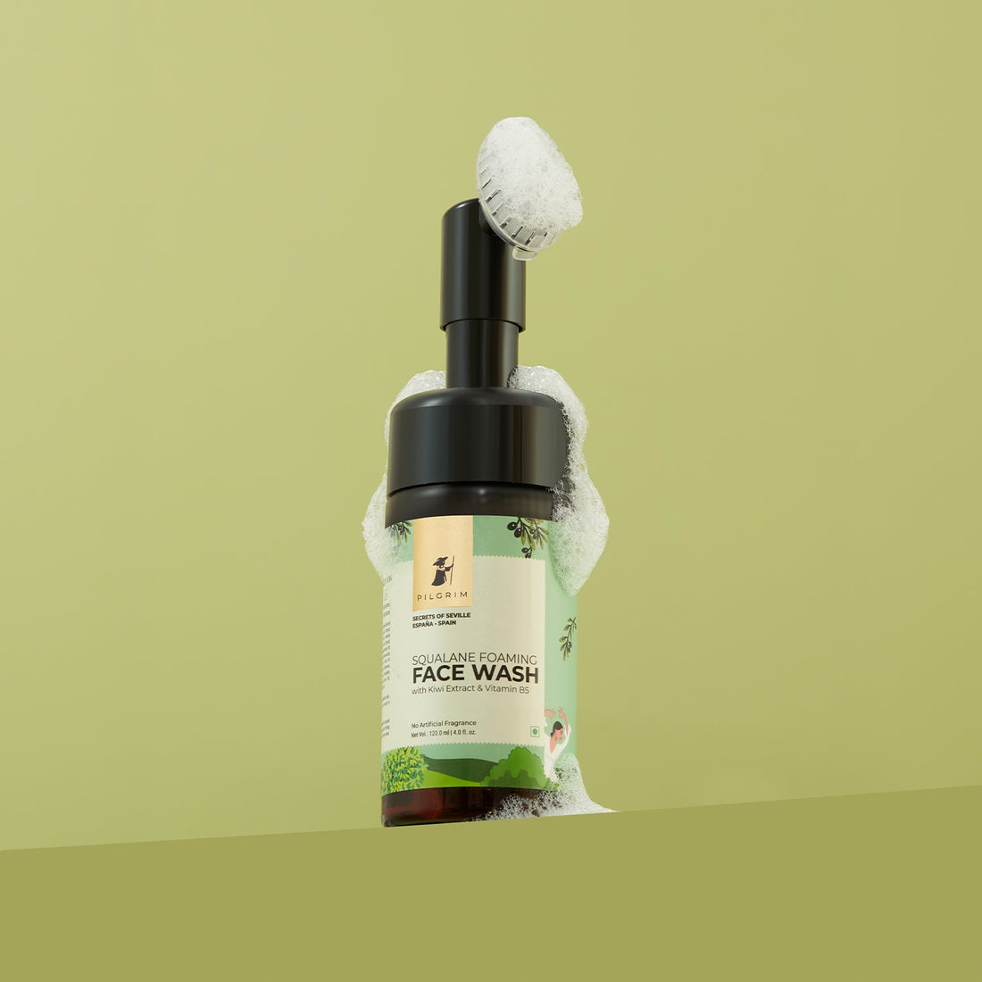 Squalane FOAMING FACE WASH -Image