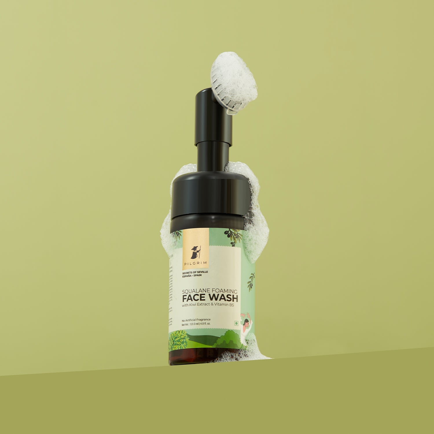 Squalane FOAMING FACE WASH -Image