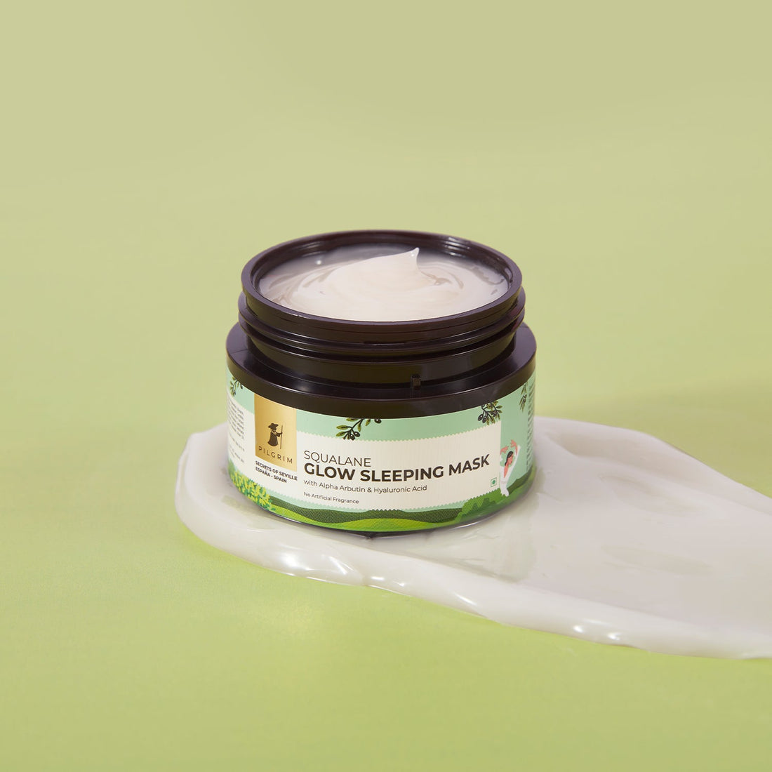 Squalane GLOW SLEEPING MASK -Image