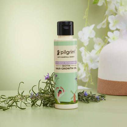 Spanish Rosemary &amp; Biotin Hair Growth Oil -Image