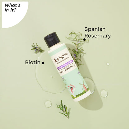 Spanish Rosemary &amp; Biotin Hair Growth Oil -What&