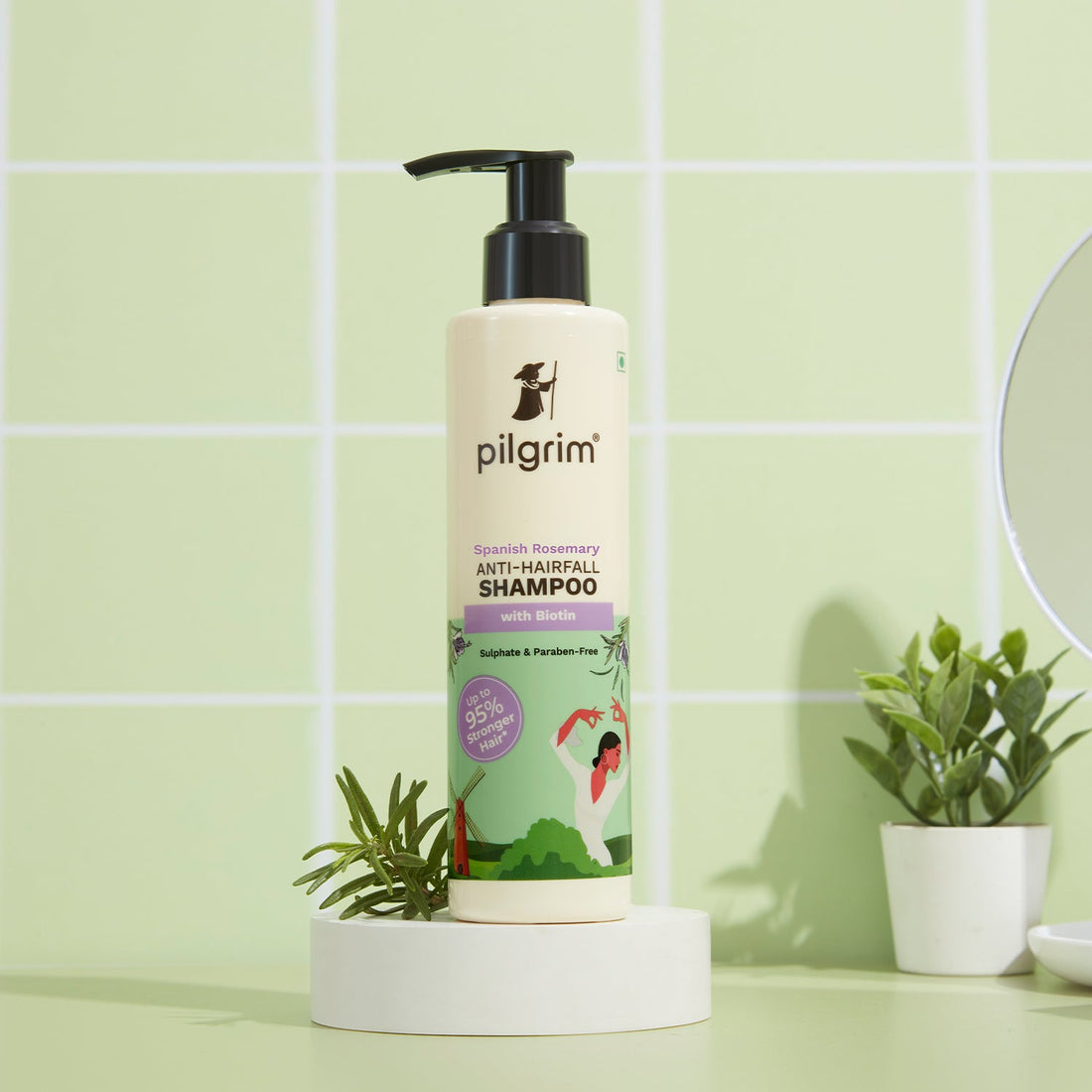 Spanish Rosemary ANTI-HAIRFALL 
SHAMPOO
 -Image