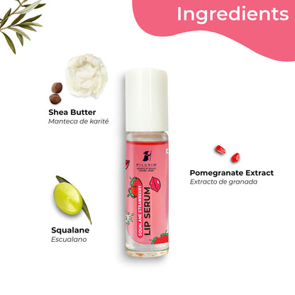 Squalane Strawberry LIP SERUM -What&