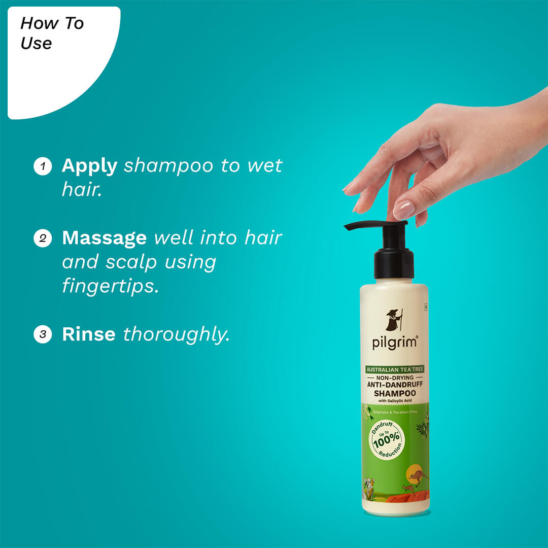 AUSTRALIAN TEA TREE NON-DRYING ANTI-DANDRUFF SHAMPOO 200ml