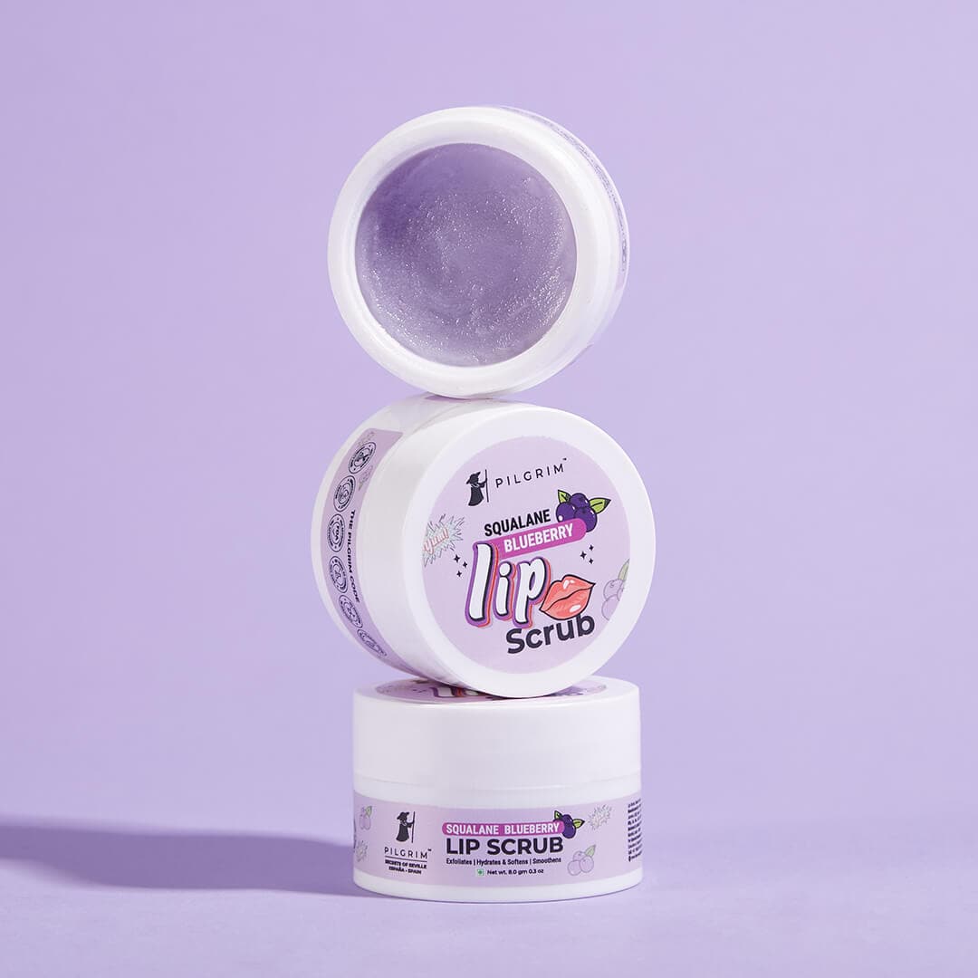 Squalane Blueberry LIP SCRUB -Image