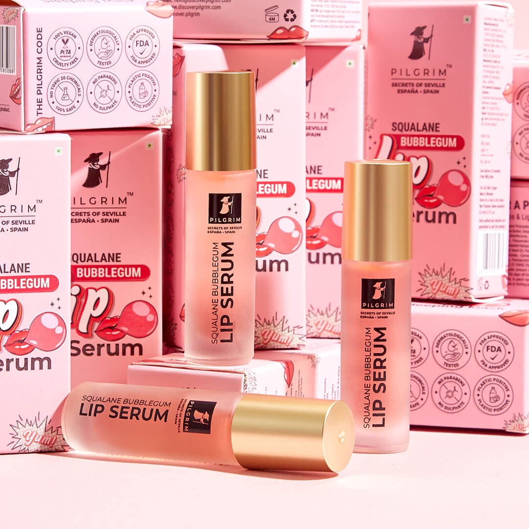 Squalane Bubblegum LIP SERUM -Image